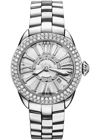 Backes & Strauss - Piccadilly 40 Diamond Automatic | PC40MAD2RSP.ST.WWR.SS