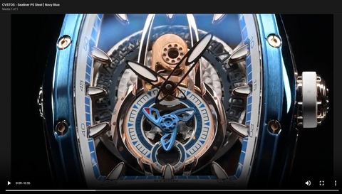 CVSTOS - Sealiner PS Brown Steel | Rose-Gold