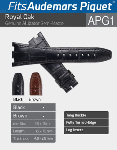 Hadley Roma - Audemars Priguet "Royal Oak" style Watch Band | APG1