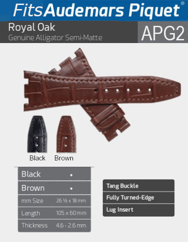 Hadley Roma - Audemars Priguet "Royal Oak" style Watch Band | APG2