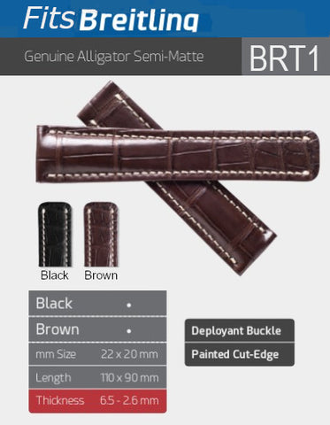 Hadley Roma - Breitling Style Watch Band | BRT1