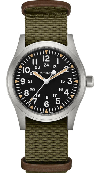 Buy Hamilton Khaki Field Day Date Automatic Men's Watch H71626735 - Khaki  Field - Hamilton - Watches Online at desertcartINDIA