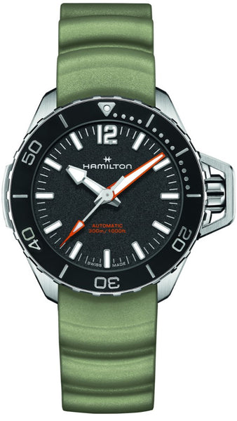 HAMILTON - Khaki Navy Frogman Auto | H77455331