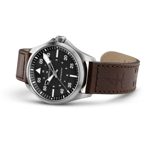 HAMILTON - Khaki Aviation Pilot Auto | H76305530