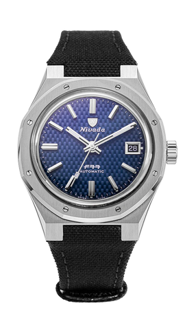 NIVADA GRENCHEN - F77 Blue W-Date | 69001A77-BC
