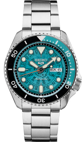  SEIKO SRPD59 5 Sports Men's Watch Silver-Tone 42.5mm Stainless  Steel : Clothing, Shoes & Jewelry