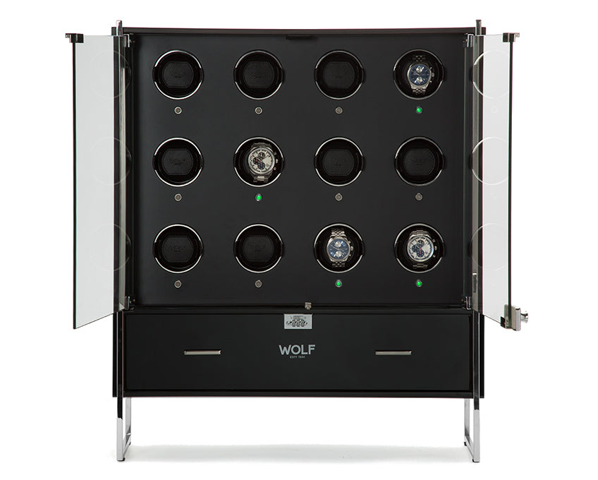 Wolf 1834 Regent 12 Unit Watch Winder Cabinet 468070